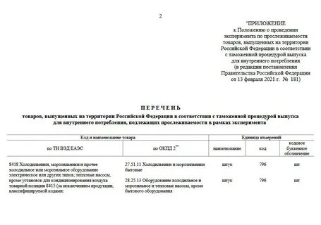 Положение о национальной системе прослеживаемости