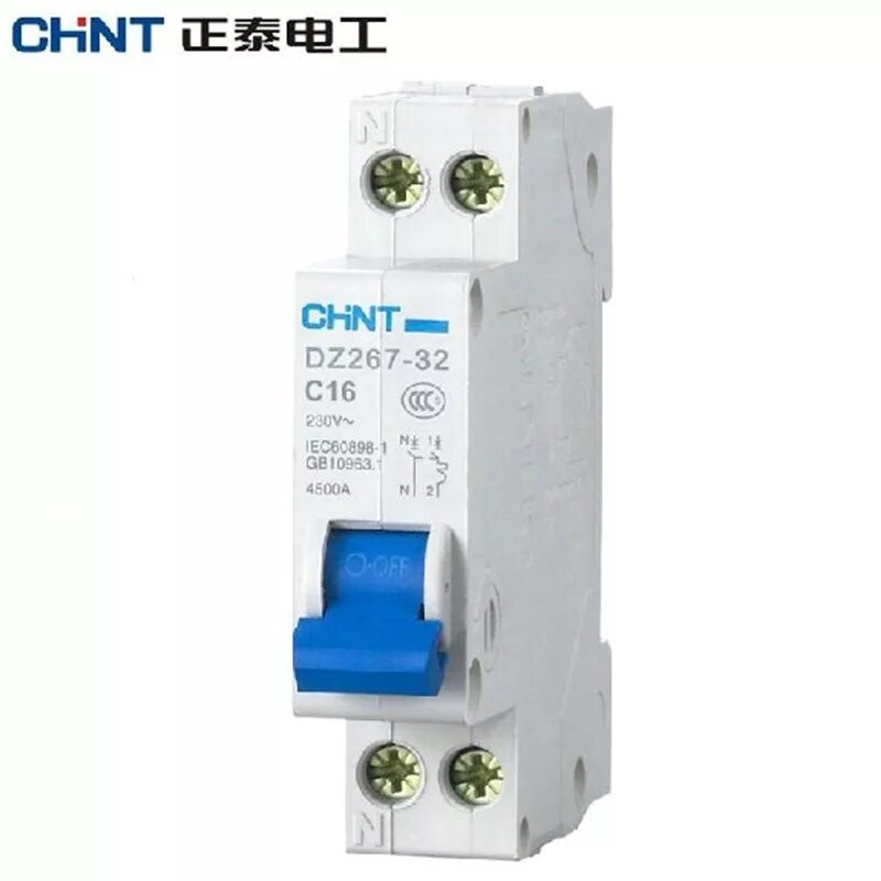 Диф chint. Автомат chint 16а. узо chint 16а. автомат chint 1p 16a. узо &quot;chint&quot; nl1-63 2p 16a.