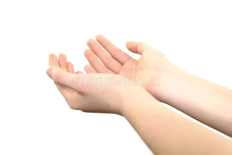 Open your hands