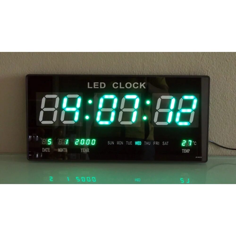 Часы настольные электронные led Clock GH 0711l. Настольные часы GH-2000wj. Часы led Clock 4622. Электронное время с секундами