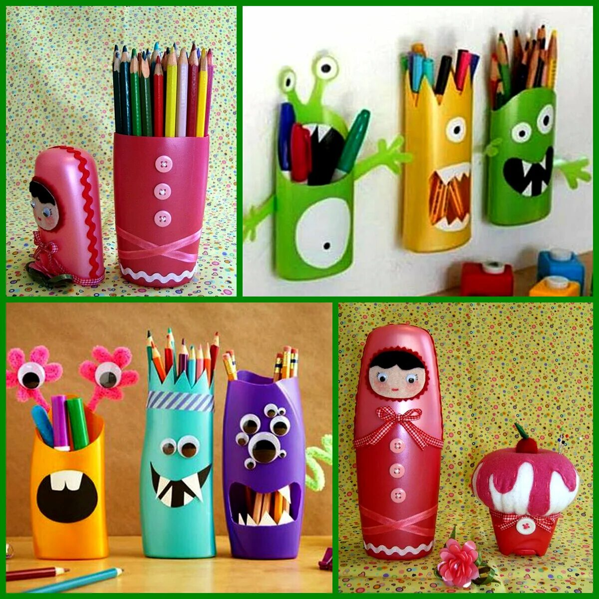 Поделки из под. Поделки из пластиковых стаканчиков. Игрушки из пластиковых стаканчиков. Подставка для карандашей. Поделки из ячеек.