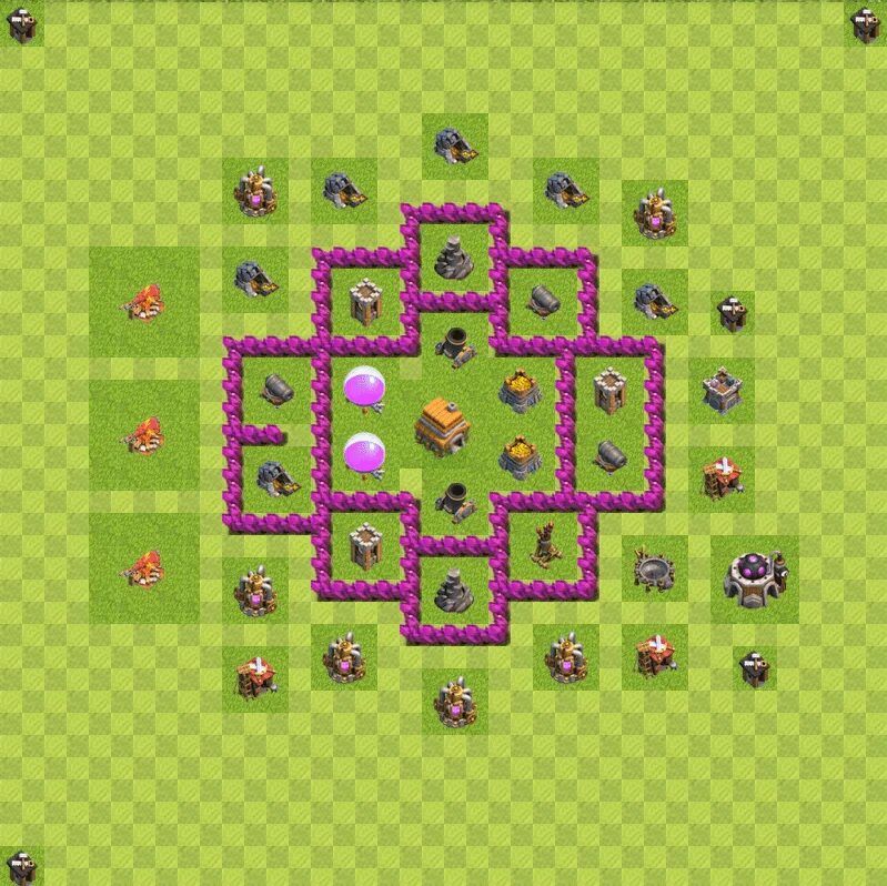 Clash of clans тх 6. Планировка 6 ТХ В Clash of Clans. Планировка в клэш оф кланс 6 ратуша. Расстановка 6 ТХ В Clash of Clans для защиты. Планировка клэш оф кланс 6.