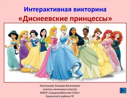 Имена сказочных принцесс