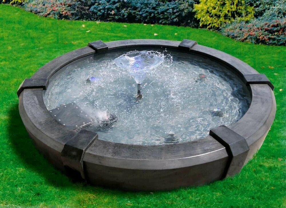 Self contained. Fountain tempo нагреватель. Modern big Round Fountain. Fountain Fixture.