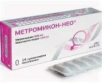 Метромикон нео свечи инструкция отзывы