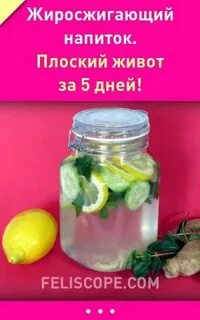 Жиросжигающие напитки
