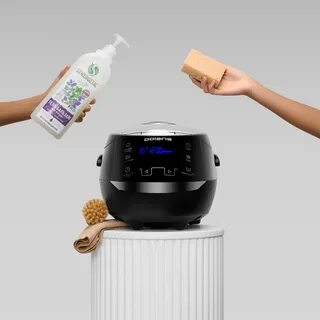 POLARIS × SYNERGETIC: короткая шпаргалка по уходу за мультиваркой * чтобы быстро