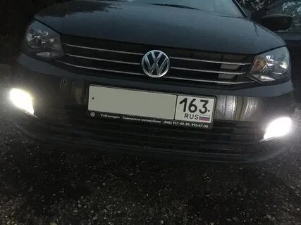 Фольксваген поло ходовые огни лампа