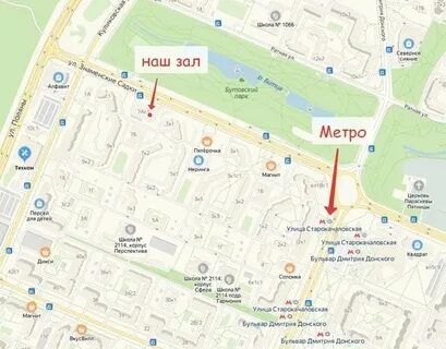 Бульвар дмитрия донского 1 метро