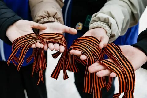 Патриотическая акция георгиевская ленточка