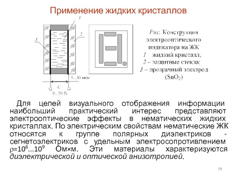 Электрооптический эффект в кристаллах. Электрооптические и магнитооптические эффекты. Линейный электрооптический эффект. Эффект Фредерикса в жидких кристаллах.