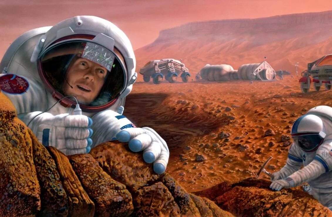 I would like to live on mars