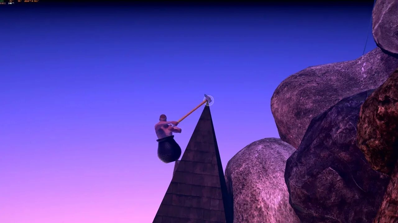 Getting over me. Getting over it with bennett foddy. getting over it with bennett foddy спидран. человек в котле игра. getting over it speedrun.