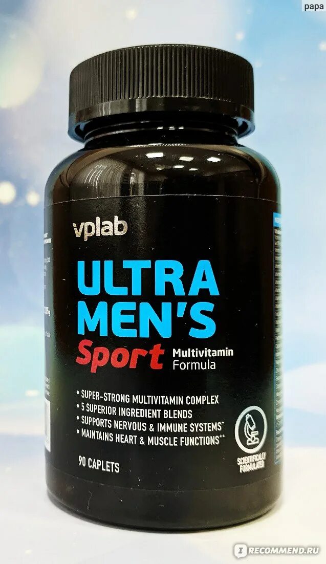 Ultra man sports multivitamins