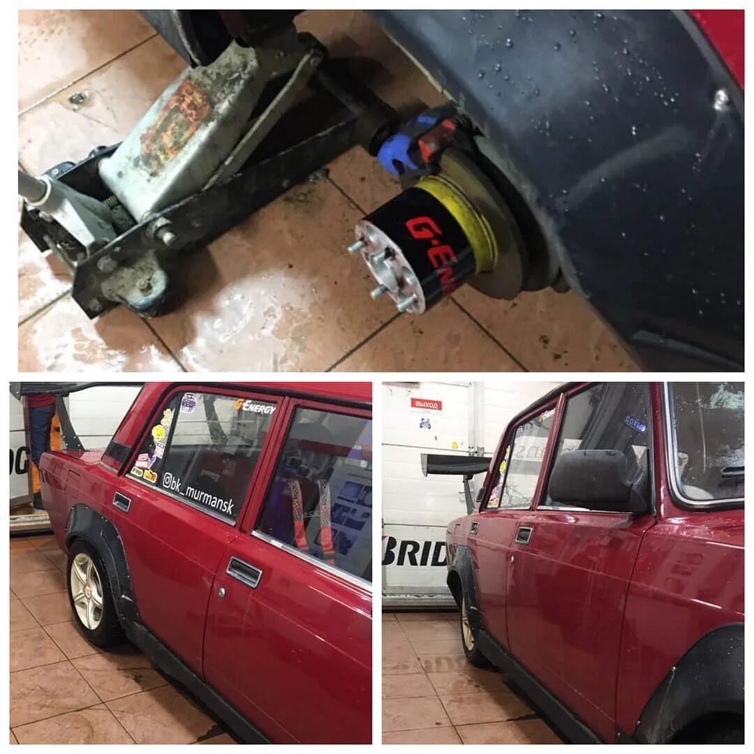 Проставки на зад от Adapters Masters - Lada 21063, 1,3 л, 1987 года стайлинг DRI