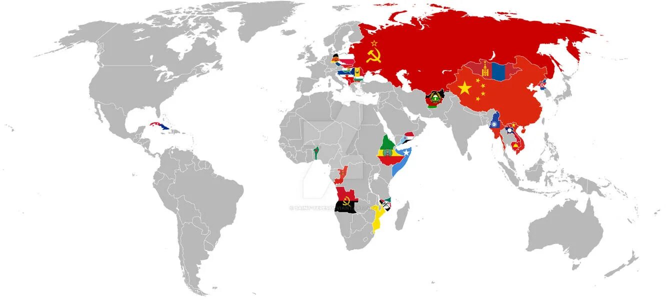 Канал альтернативная история. Альтернативная карта холодной войны. Карта Communist World.