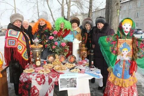 Масленица в сельских клубах