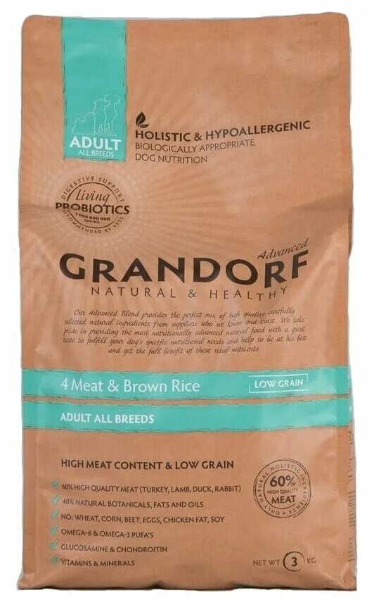 Корм грандорф купить спб. Grandorf Adult all Breeds 4 meat & Brown Rice 3 кг. Grandorf Adult all Breeds 4 meat & Brown Rice.