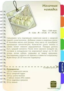 Помадка с молоком рецепт