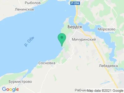 Карта бердска