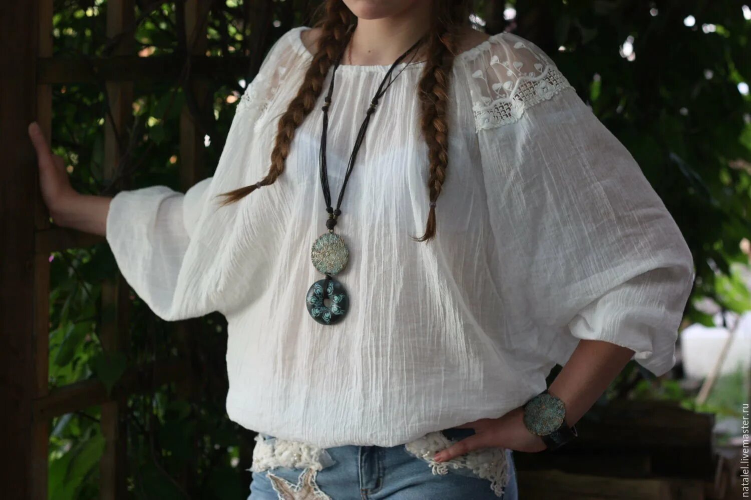 блузки в стиле бохо
