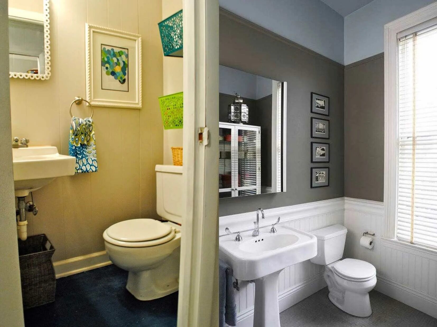 Ванная без кафеля. Бюджетная отделка ванной комнаты. Ванная комната с крашеными стенами. Отделка ванной без плитки. Ванна без плитки.