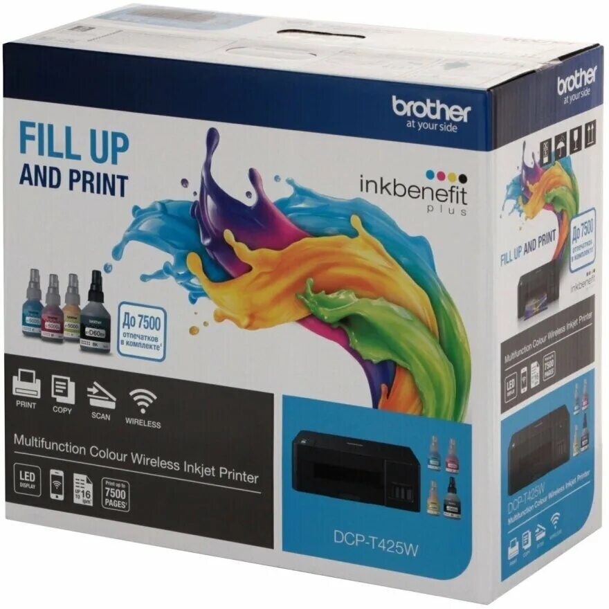 DCP-t425w. Brother DCP 425w. МФУ brother DCP-t220 INKBENEFIT Plus. МФУ струйное brother DCP-t425w. Мфу струйный brother inkbenefit plus