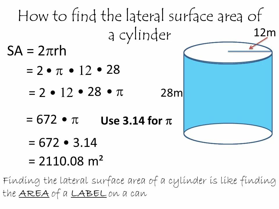 How finding. Cylinder surface area formula. how to find surface area of cylinder. total surface area of cylinder. lateral surface area.