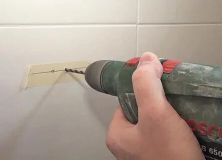 Ванна плитка просверлить