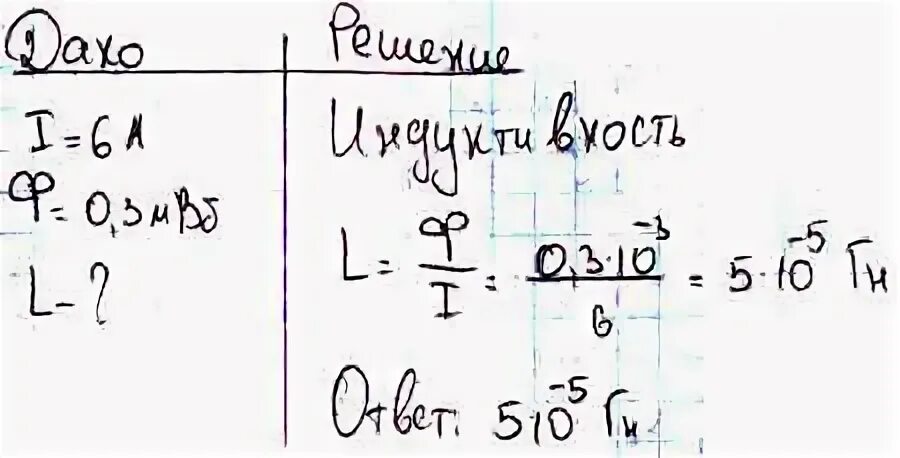 При силе тока 0 6