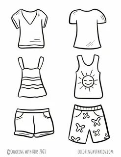 Clothes colouring