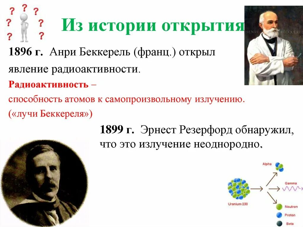 В каком году открыли радиоактивность. Из истории открытия радиоактивности. Анри Беккерель. Беккерель открыл радиоактивность. Анри Беккерель радиоактивность. Модель атома Анри Беккереля.