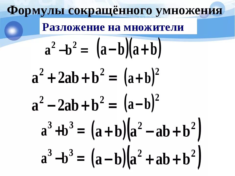 Формулы сокращённого умножения по алгебре 7. Формулы сокращённого умножения 8 класс Алгебра. Формулы сокращённого умножения 7 класс Алгебра. Формулы сокращенного умножения 7 класс. Ма 8 класс математика