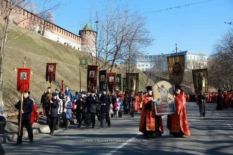 Крестный ход в нижнем новгороде сегодня