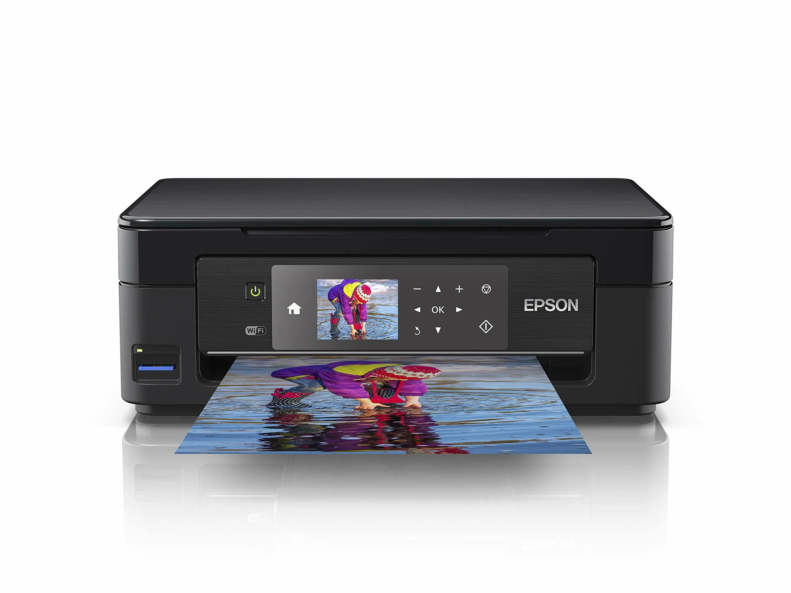 Мфу струйное обзор. Epson XP 452. Принтер Epson XP 452. Epson XP 452 С СНПЧ. Принтер Эпсон хр 4100.