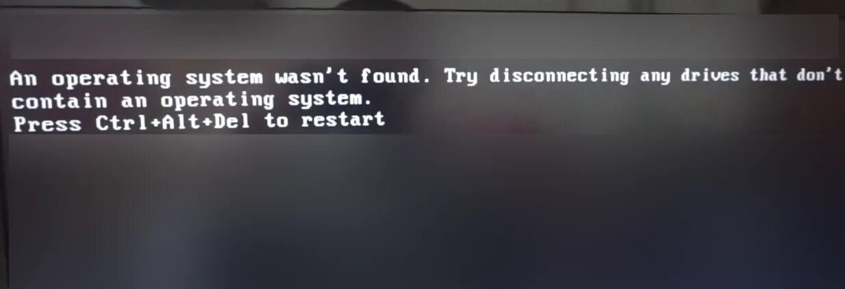 Ctrl error