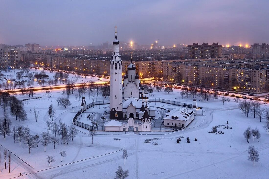 Парк Строителей Санкт-Петербурга. Веселый поселок спб