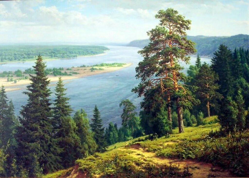Художник пейзажист Басов Сергей. Художник Сергей Басов родные просторы. Сергей Басов (1964 г.р.). Пейзажи Сергея Басова родные просторы