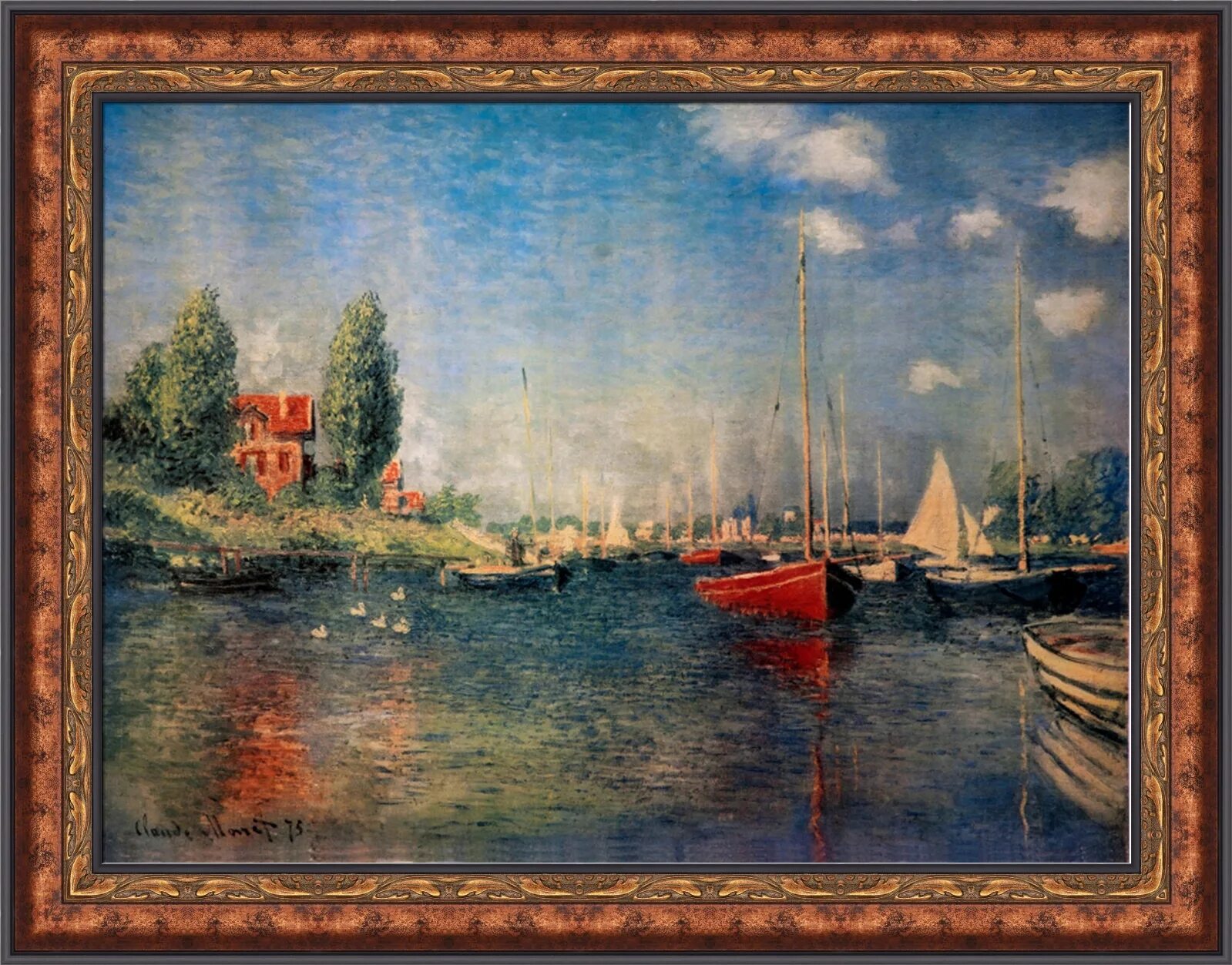 красное моне