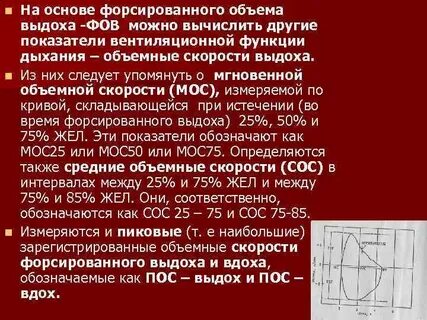 Объемная скорость выдоха