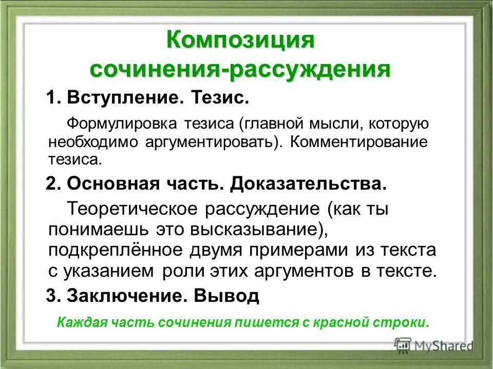 Тезис в сочинении рассуждении высказывание. Композиция сочинения рассуждения. Формулирование тезиса. Что такое тезис в сочинении рассуждении. Основная часть сочинения.