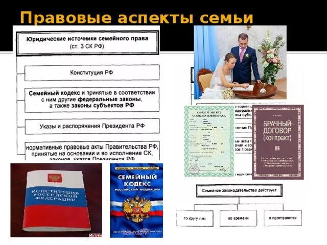 Гражданин российской федерации 10 класс обществознание боголюбов. Правовые аспекты семьи. Правовые аспекты семьи и брака. Правовые семьи Обществознание. Правовые аспекты семьи в России 21 век.