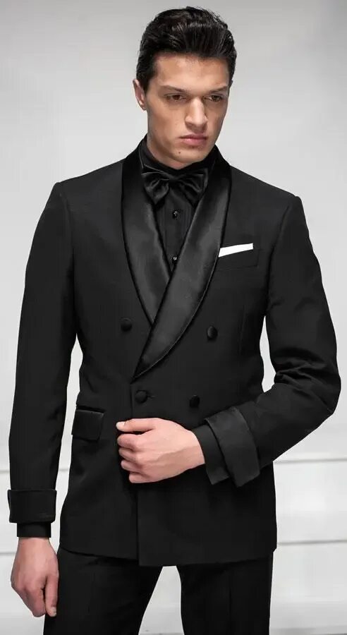 Фрак костюм-тройка мужской черный. Смокинг черный. Черный классический костюм. Свадебный костюм мужской черный.