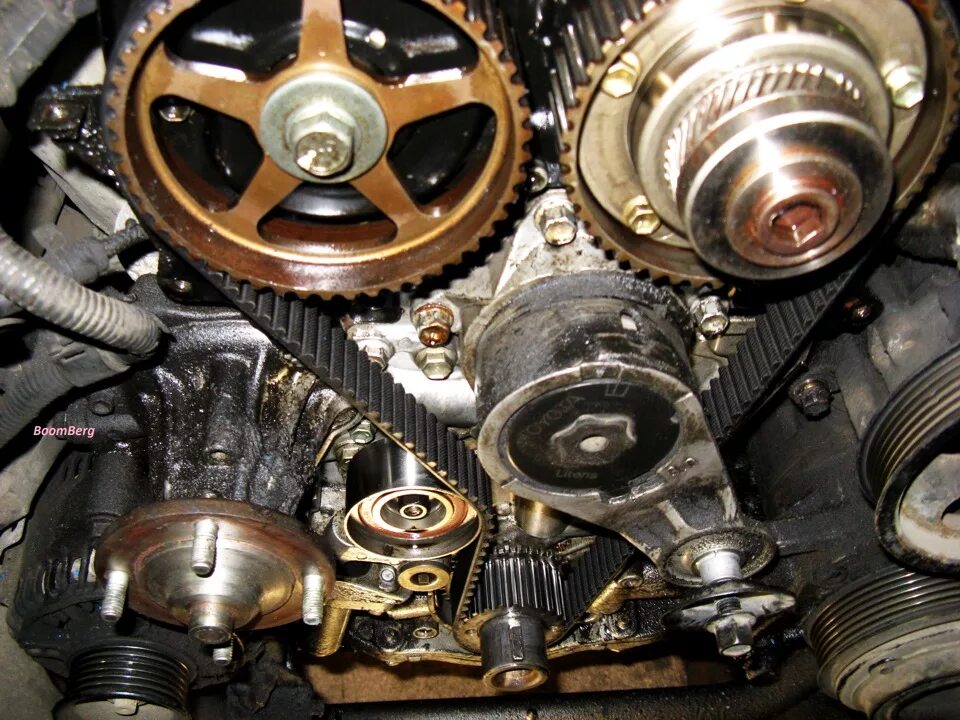 3. Замена Ремня ГРМ, сальников коленвала и распредвалов на 1jz-ge - Toyota Crown