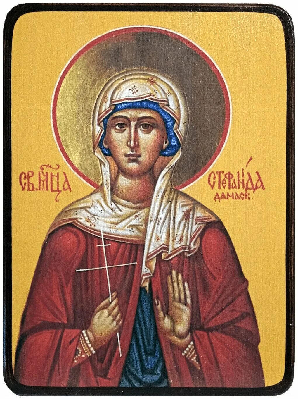 святая мученица стефанида. мученица стефанида дамасская. св стефанида икона. мученица стефанида дамасская. святая стефанида дамасская икона.