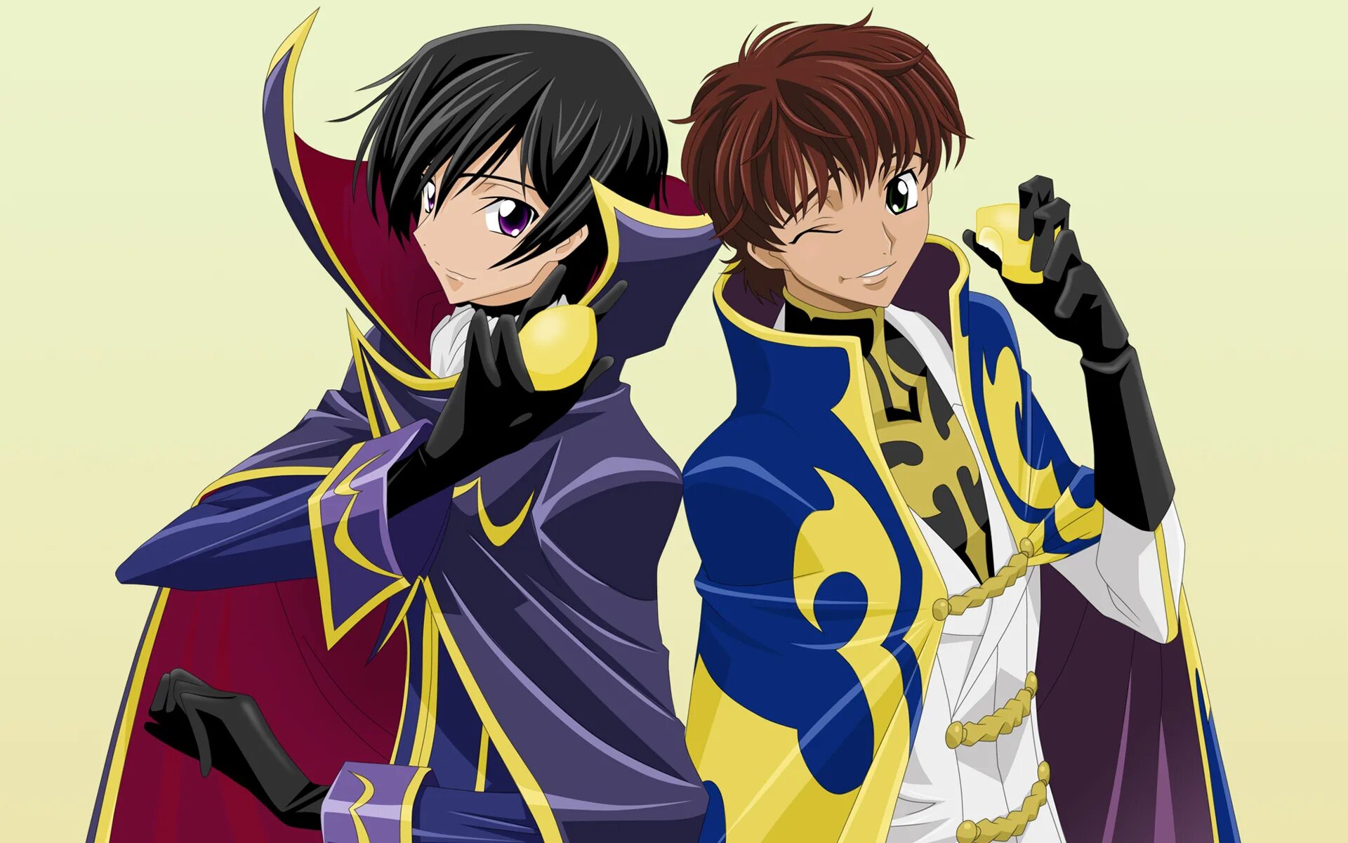 Code geass lelouch of the rebellion. Code geass лелуш. судзаку куруруги. лелуш ламперуж. код гиас зеро и сузаку.