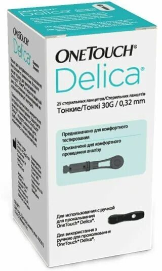Onetouch delica plus. Ланцеты ONETOUCH Delica №25. Ланцеты one Touch Delica 0.32 мм. One Touch Delica Plus ланцеты. Ланцеты one Touch Ultra Delica №100.