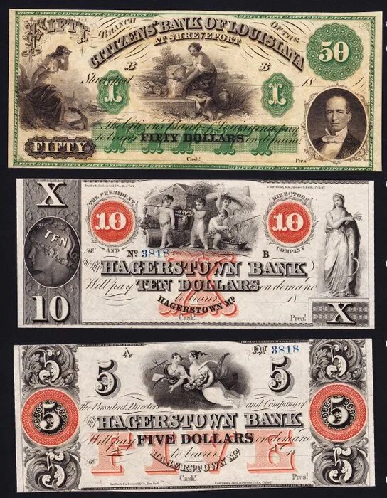 Испанский Реал 1800 банкнота. Currency of the USA Printable. Dollars different Banknotes. Деньги 1800