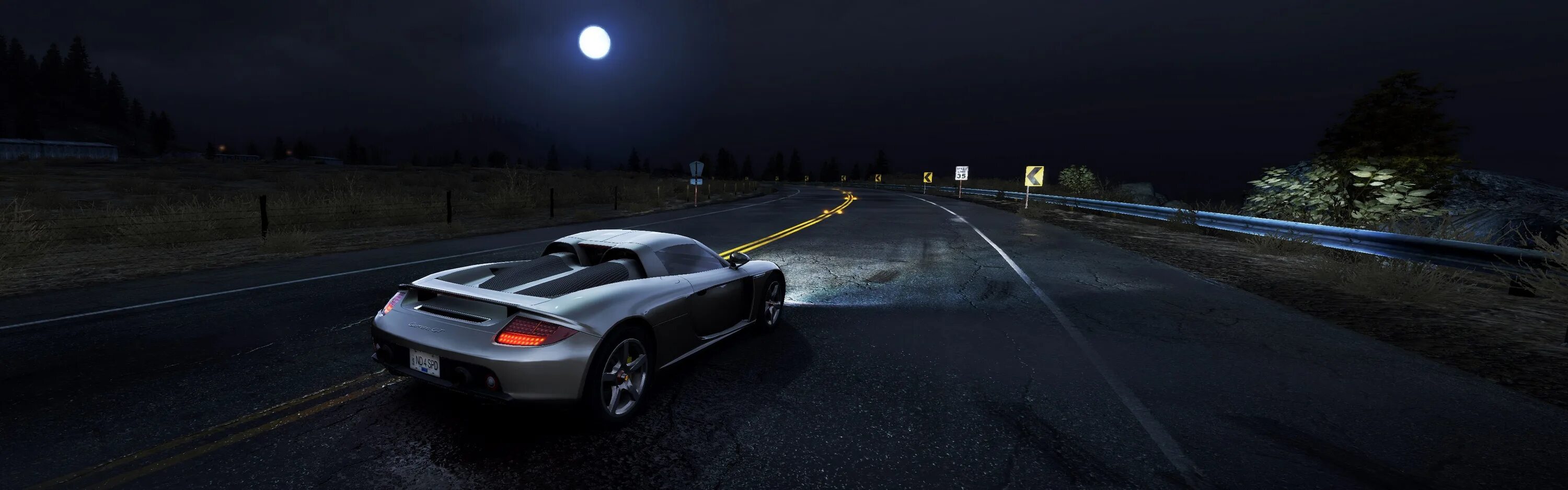 Need for speed road. Порше 911 из need for speed hot pursuit. porsche carrera 4 need for speed. гонки ночью. обои для двух мониторов машины.