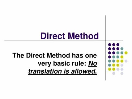Метод direct